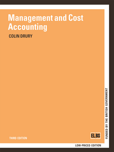 MANAGEMENT AND COST ACCOUNTING - COLIN M. DRURY