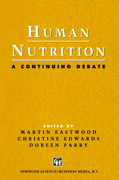 Human Nutrition - M. A. Eastwood, Christine E. Edwards, Doreen Parry