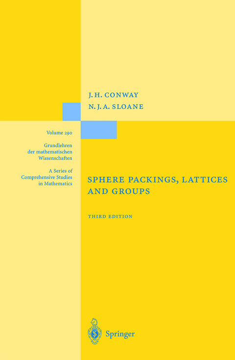 Sphere Packings, Lattices and Groups - John Conway, Neil J. A. Sloane