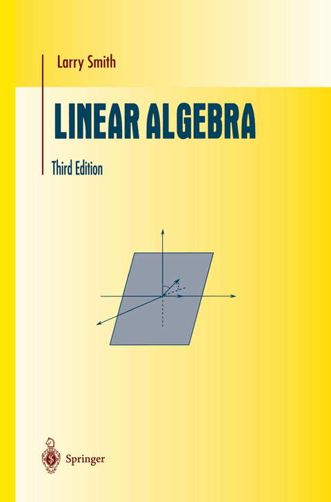 Linear Algebra - Larry Smith