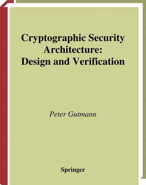 Cryptographic Security Architecture - Peter Gutmann