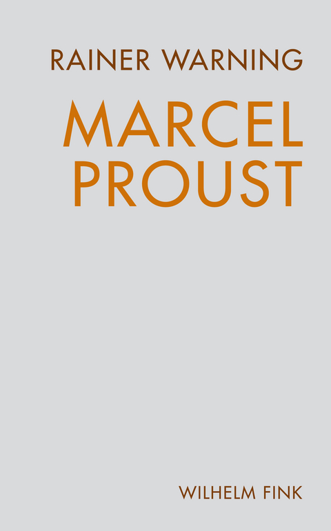 Marcel Proust - Rainer Warning