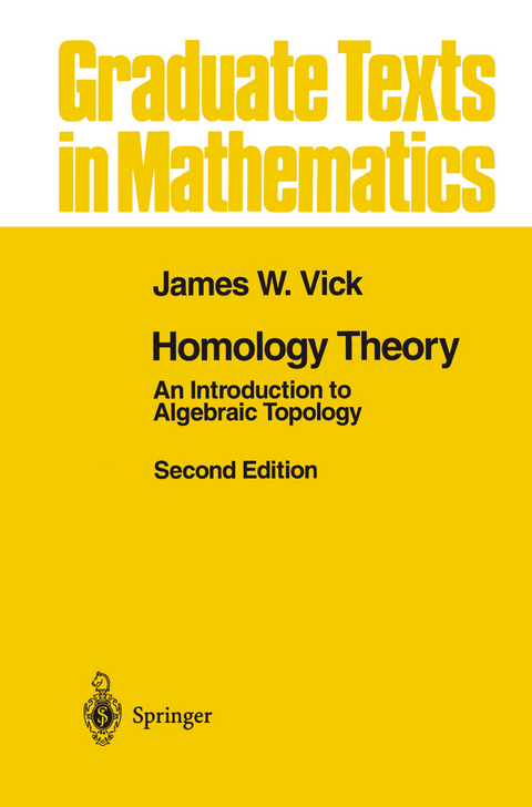 Homology Theory - James W. Vick