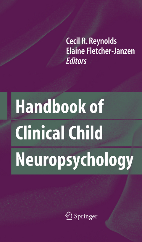 Handbook of Clinical Child Neuropsychology - 