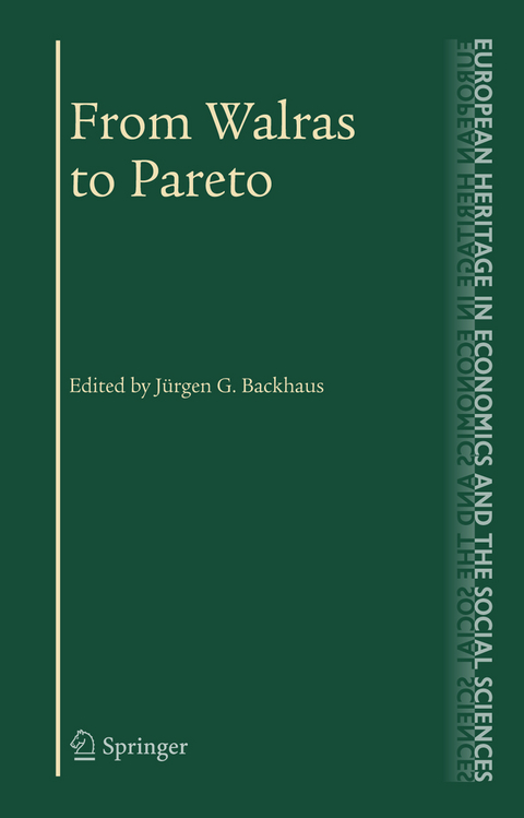 From Walras to Pareto - 