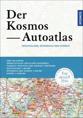 Der Kosmos Autoatlas - Deutschland 1 : 300 000 - Österreich, Schweiz 1 : 400 000