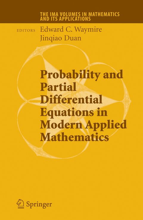 Probability and Partial Differential Equations in Modern Applied Mathematics - 