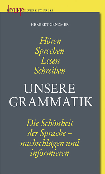 Unsere Grammatik - Herbert Genzmer