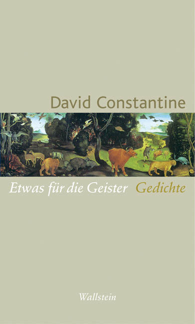 Etwas für die Geister - David Constantine