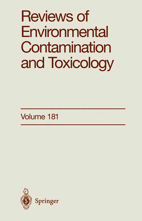 Reviews of Environmental Contamination and Toxicology - 