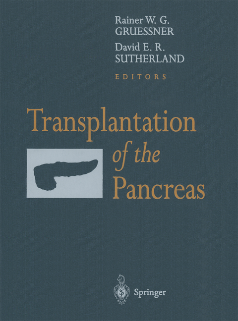 Transplantation of the Pancreas - 