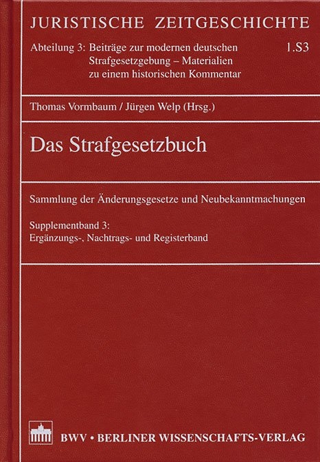 Das Strafgesetzbuch - 