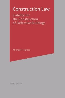 Construction Law - Micheal James