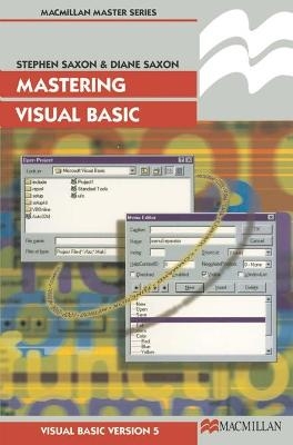 Mastering Visual Basic - Diane Saxon