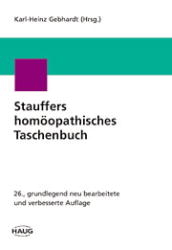 Stauffers Homöopathisches Taschenbuch - Martin Schlegel