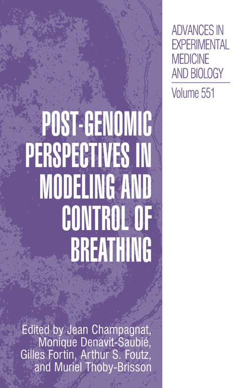 Post-Genomic Perspectives in Modeling and Control of Breathing - 