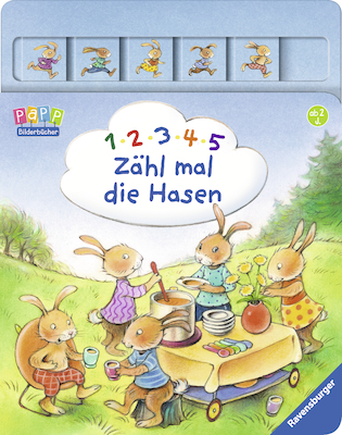 1, 2, 3, 4, 5: Zähl mal die Hasen - Regina Schwarz