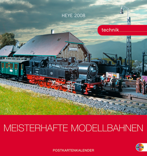 Modellbahnen Postkartenkalender 2008