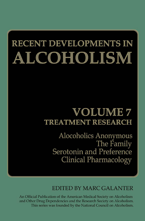 Recent Developments in Alcoholism - 