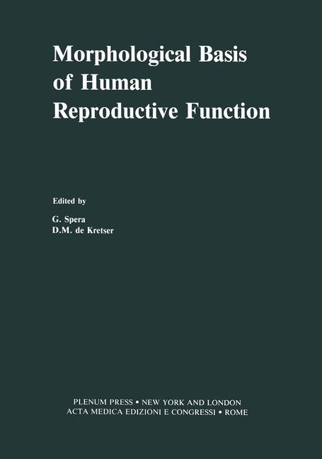 Morphological Basis of Human Reproductive Function - 