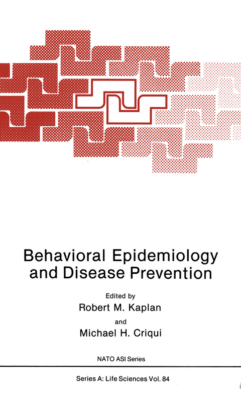 Behavioral Epidemiology and Disease Prevention - 