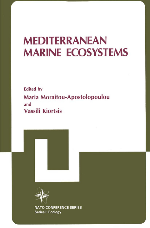 Mediterranean Marine Ecosystems - Maria Moraitou-Apostolopoulou