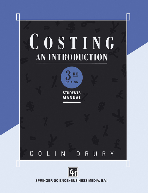 Costing An introduction - Colin Drury