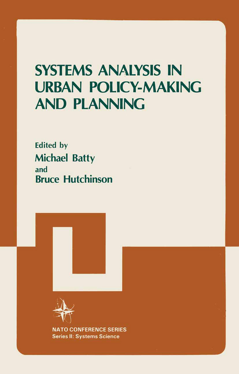 Systems Analysis in Urban Policy-Making and Planning - Bruce Hutchinson, Michael Batty