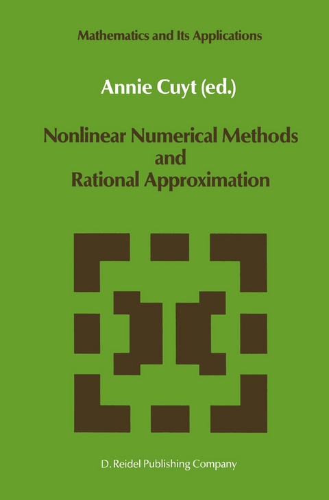 Nonlinear Numerical Methods and Rational Approximation - 