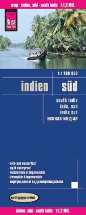 Reise Know-How Landkarte Indien, Süd (1:1.200.000) - Reise Know-How Verlag Reise Know-How Verlag Peter Rump