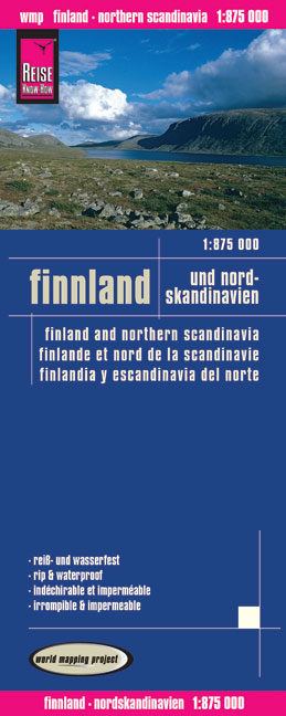 Reise Know-How Landkarte Finnland und Nordskandinavien (1:875.000) - Reise Know-How Verlag Reise Know-How Verlag Peter Rump