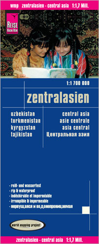 Reise Know-How Landkarte Zentralasien (1:1.700.000) : Usbekistan, Kirgisistan, Turkmenistan und Tadschikistan - Reise Know-How Verlag Reise Know-How Verlag Peter Rump