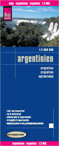 Reise Know-How Landkarte Argentinien (1:2.000.000) - Reise Know-How Verlag Reise Know-How Verlag Peter Rump