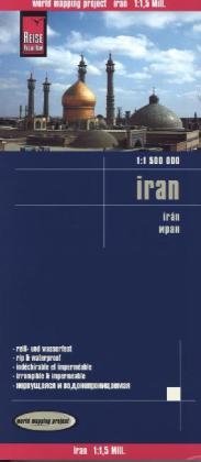 Reise Know-How Landkarte Iran (1:1.500.000) - Peter Rump Verlag