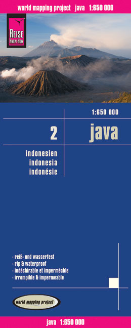 Reise Know-How Landkarte Java (1:650.000) - Indonesien 2 - Reise Know-How Verlag Reise Know-How Verlag Peter Rump