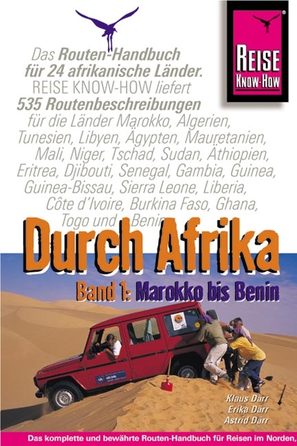 Durch Afrika. Streckenbeschreibungen und GPS-Koordinaten / Afrika, Durch Band 1 - 