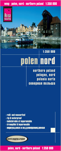 Reise Know-How Landkarte Polen, Nord (1:350.000) - Reise Know-How Verlag Reise Know-How Verlag Peter Rump