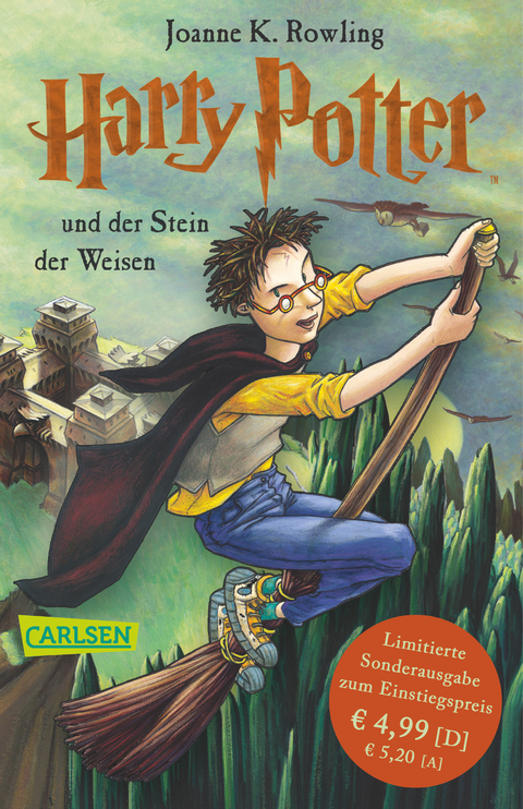 Harry Potter, Band 1: Harry Potter und der Stein der Weisen - J.K. Rowling