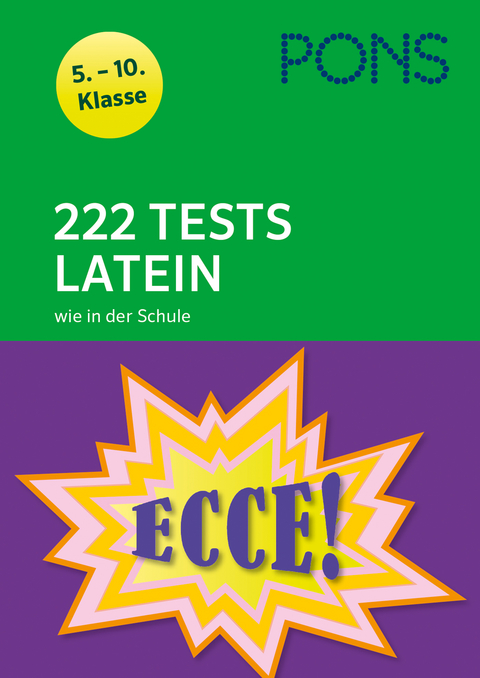 PONS 222 Tests Latein wie in der Schule