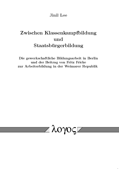 Zwischen Klassenkampfbildung und Staatsbürgerbildung - Jinil Lee