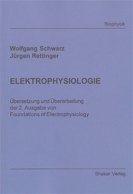 ELEKTROPHYSIOLOGIE - 