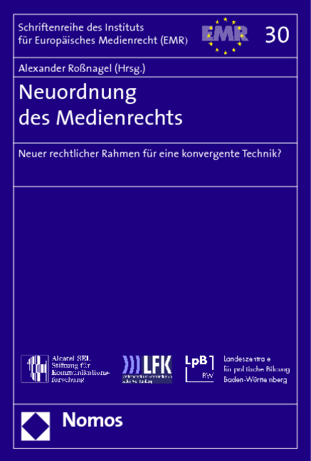 Neuordnung des Medienrechts - 