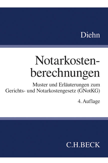 Notarkostenberechnungen - Thomas Diehn