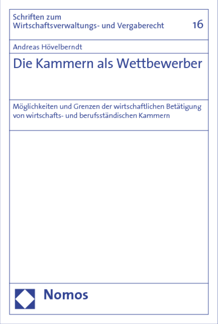 Die Kammern als Wettbewerber - Andreas Hövelberndt