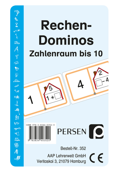 Rechen-Dominos: Zahlenraum bis 10 - Angelika Lange, Jürgen Lange