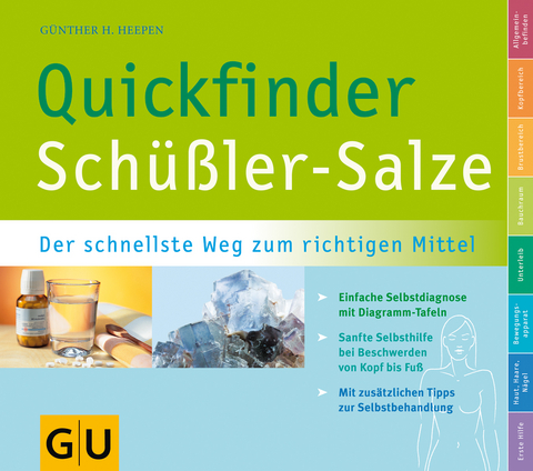 Schüßler-Salze, Quickfinder - Günther H. Heepen