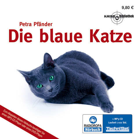 Die blaue Katze - Petra Pfänder