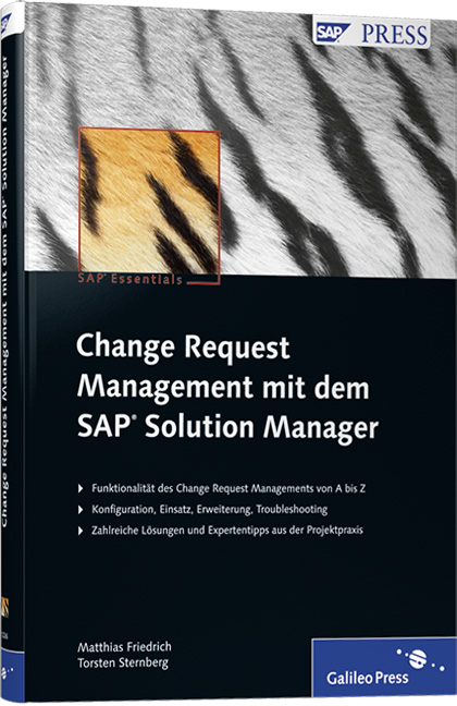 Change Request Management mit dem SAP Solution Manager - Matthias Friedrich, Torsten Sternberg