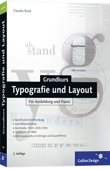 Grundkurs Typografie und Layout - Claudia Runk