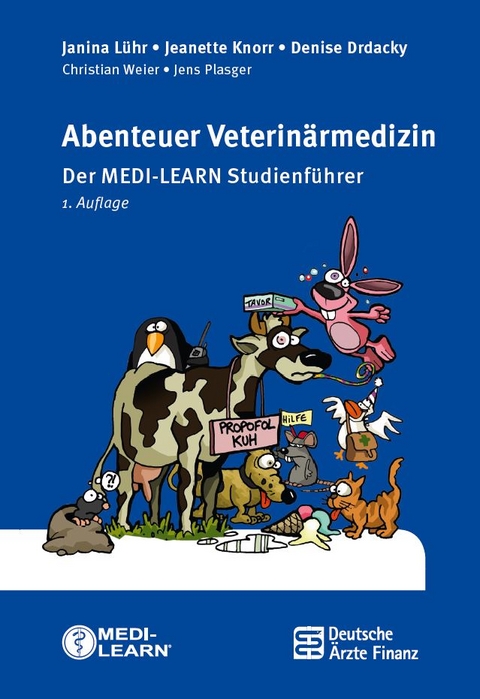 Abenteuer Veterinärmedizin - Denise Drdacky, Jeanette Knorr, Janina Lühr, Jens Plasger, Christian Weier